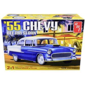 AMT 1955 Chevy Bel Air Sedan 2T 1/25 Scale Model Kit  COLLECTIBLES